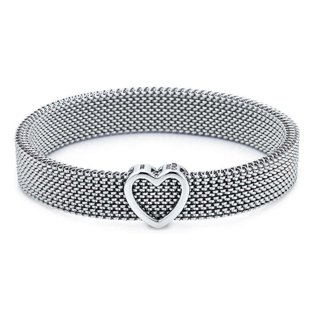Tiffany Stretch Heart Mesh bracelet